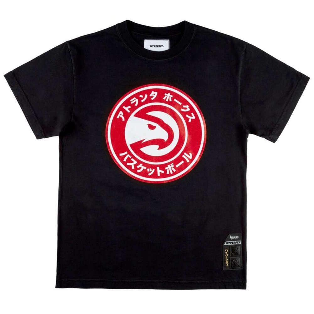 NBA + Hyperfly men’s black cotton shirt M L120-39